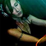 photo de chloé artiste de musique électronique française